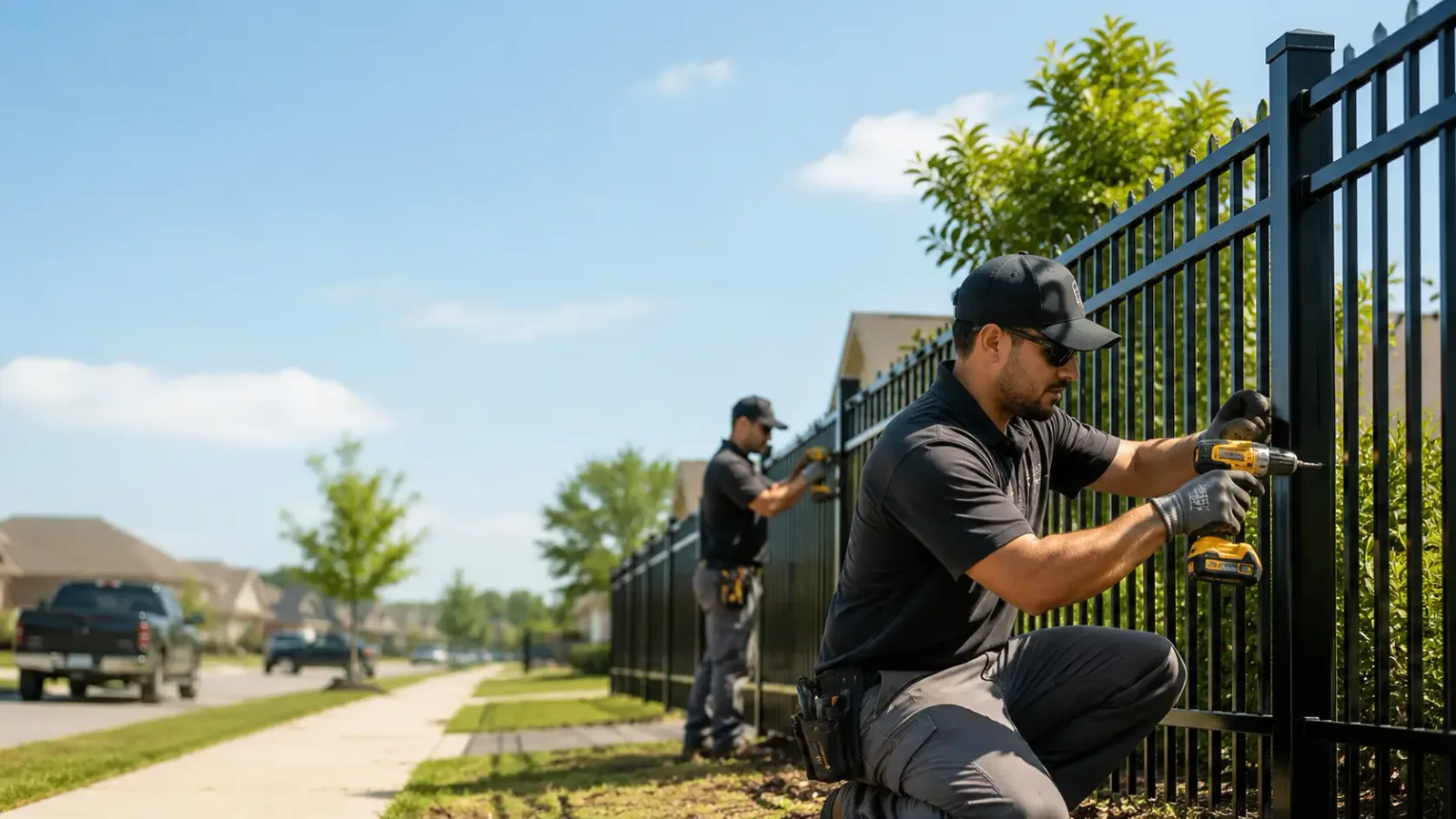 Metal Fence Installation in Dresden, OH